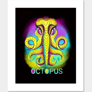 octopus Posters and Art